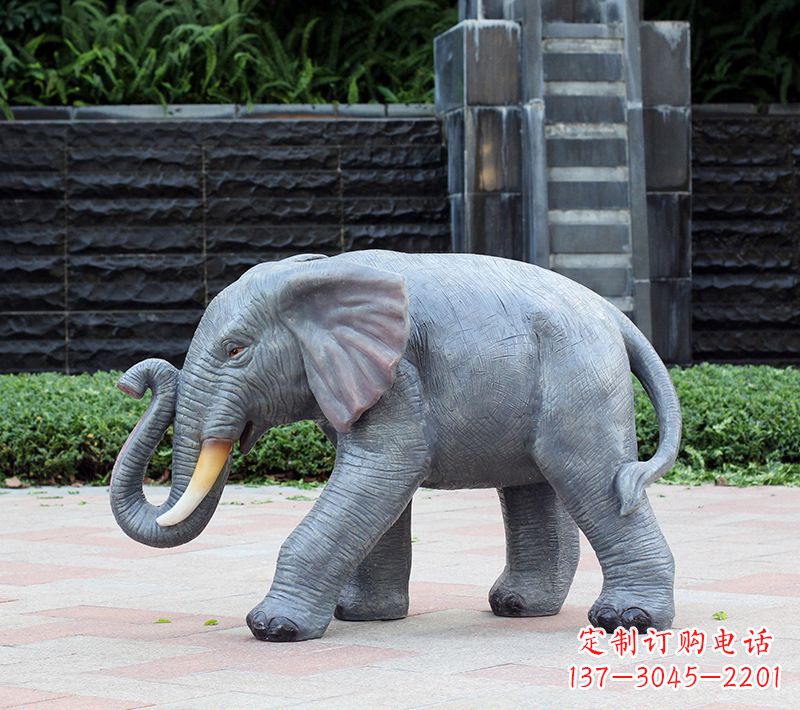 兰州大象 石雕雕塑
