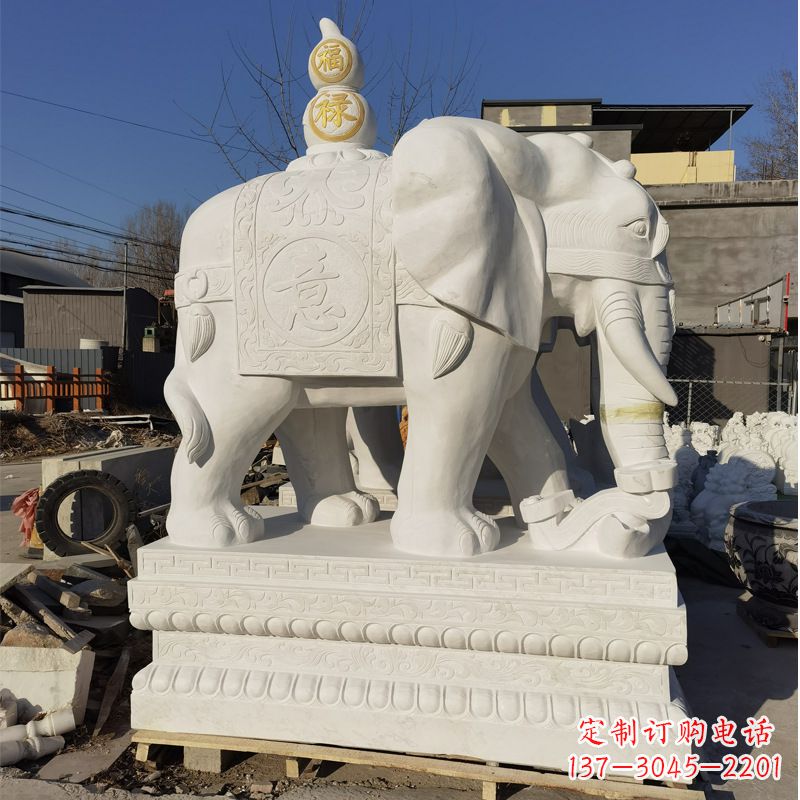 兰州大象石雕——永恒传承