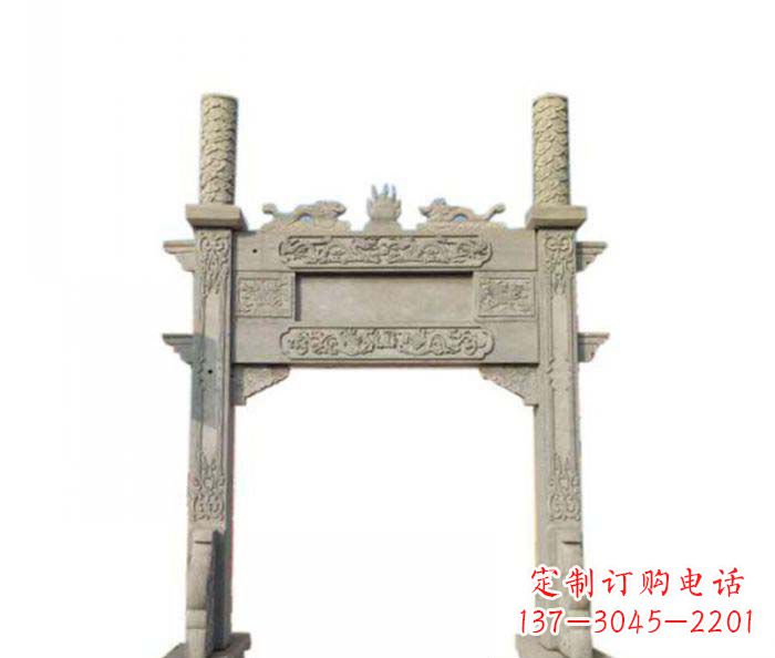 兰州产品名称中领雕塑-牌坊石雕