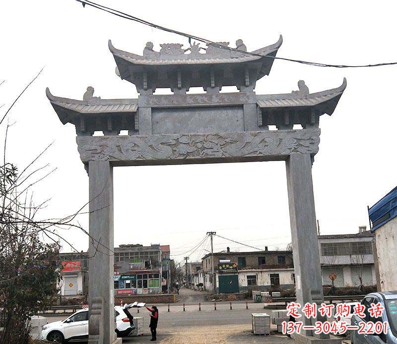 兰州精美大理石牌坊石雕