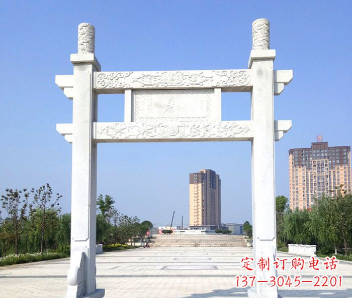 兰州石牌楼雕塑——精美的浓缩艺术