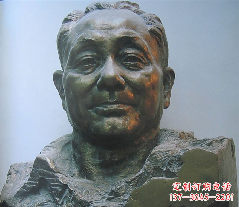 兰州邓小平铜伟人校园名人铜雕