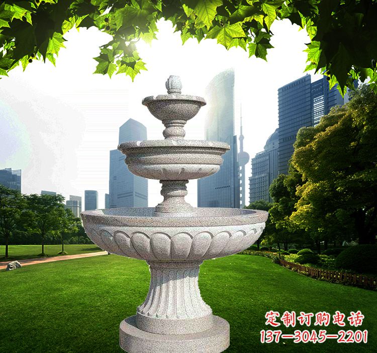 兰州跌水盆石喷泉雕塑