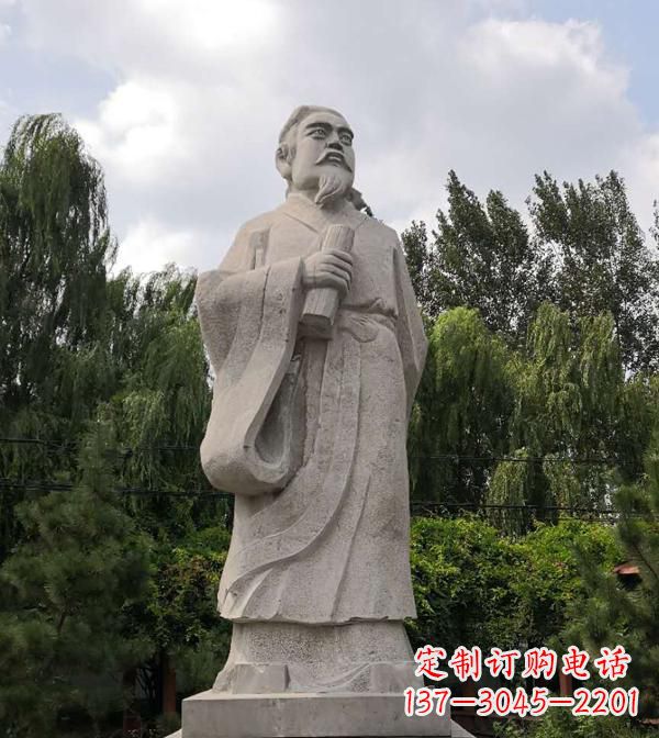 兰州中国古代历史名人雕塑