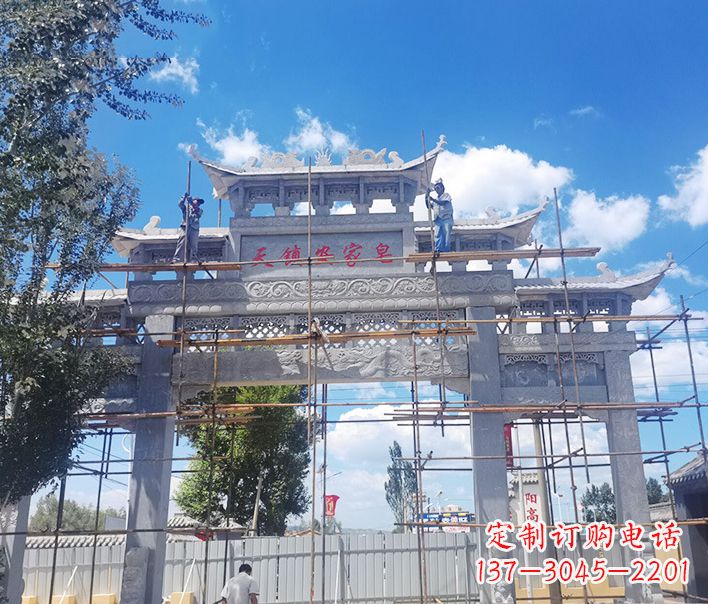 兰州牌坊雕塑品质精湛、精致耐看