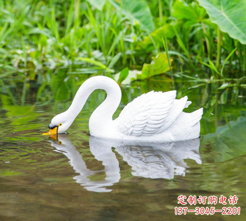 兰州欧式天鹅石膏雕塑