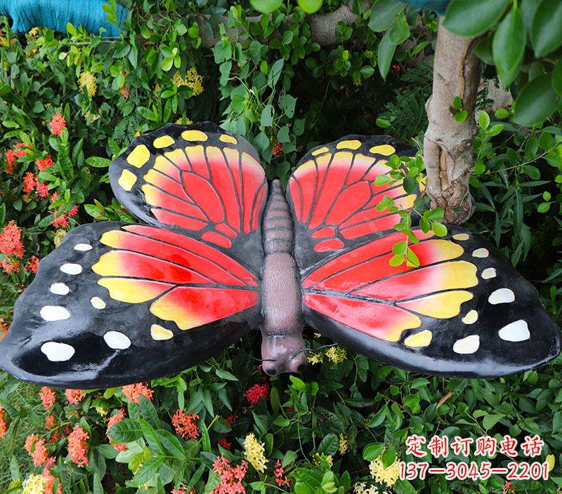 兰州雕刻精美的蝴蝶摆件