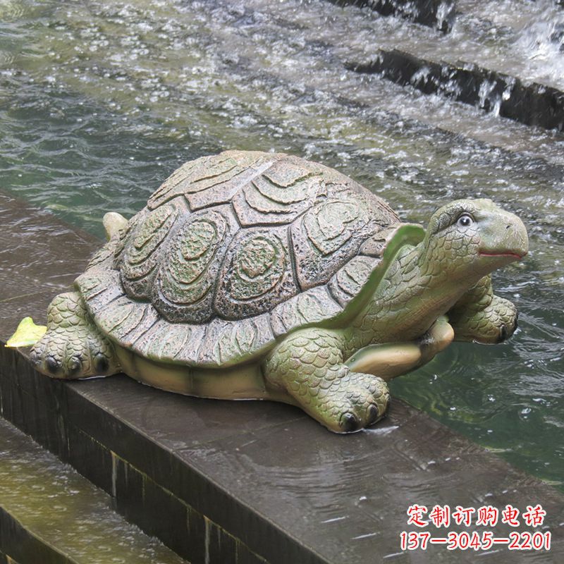 兰州艺术精美 含蓄细腻的乌龟雕塑摆件