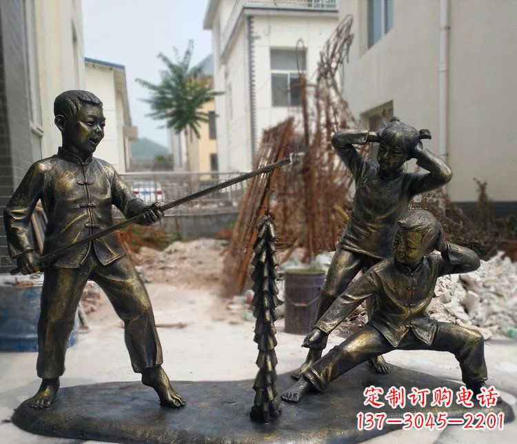 兰州精美儿童铜雕，为孩子们带来欢乐
