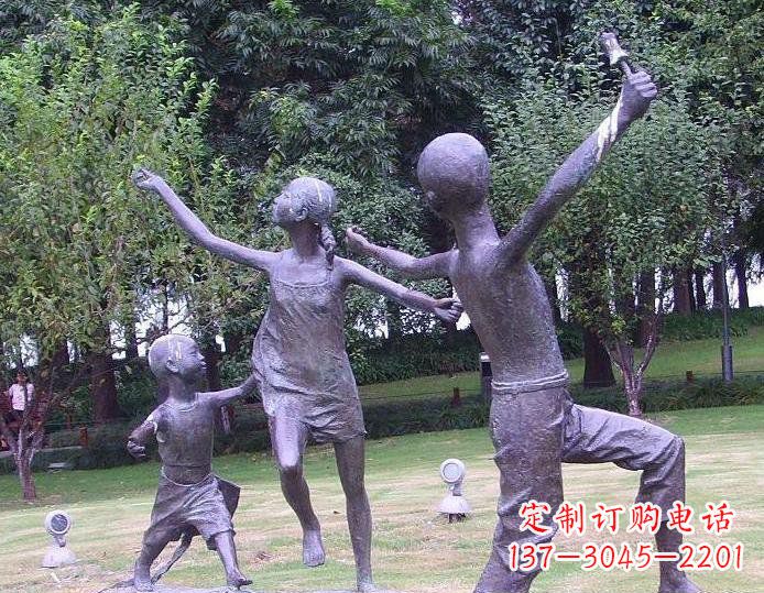 兰州可爱儿童雕塑