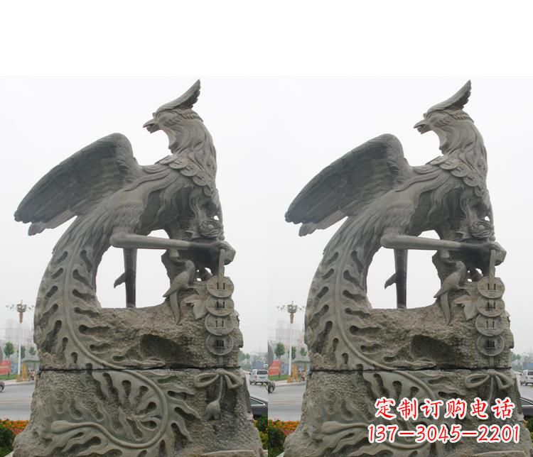 兰州艺术级凤凰石雕