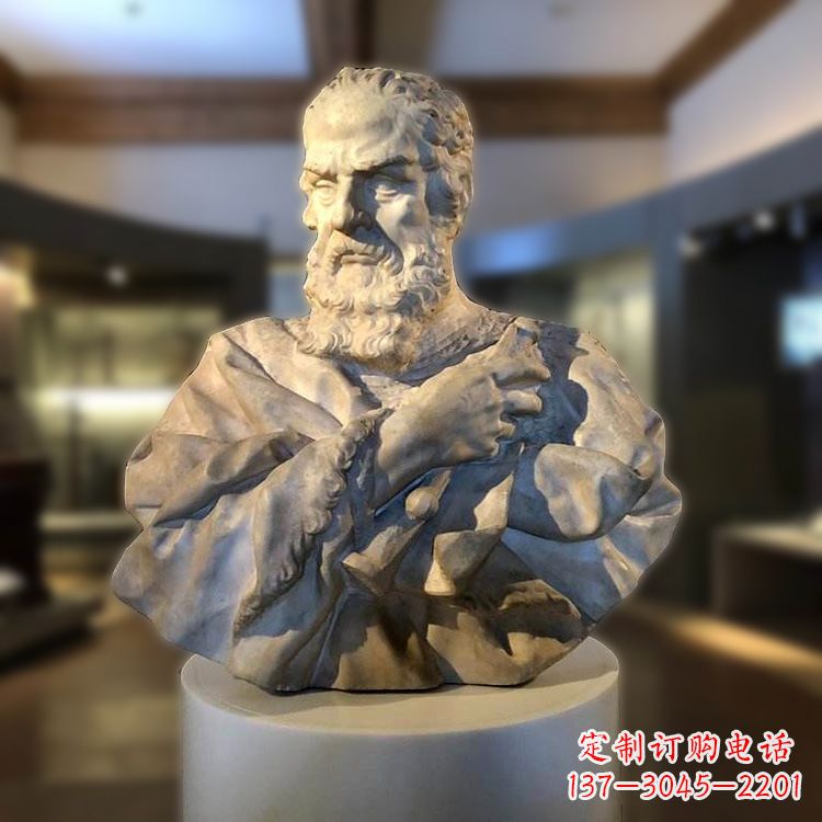 兰州伽利略头像雕塑--精致定制