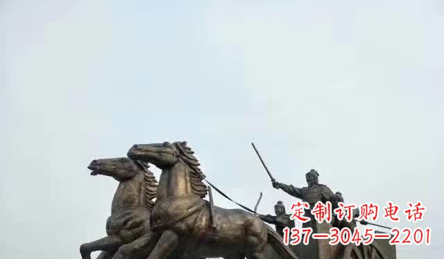 兰州文艺复兴风格马车雕塑