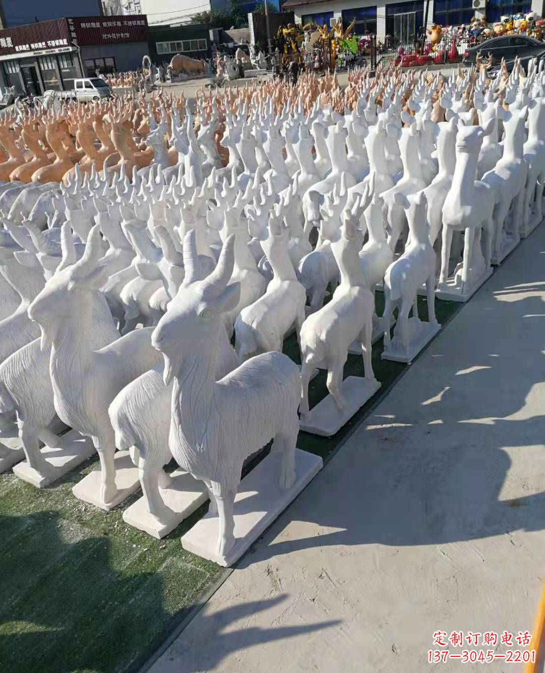 兰州大理石羊雕塑