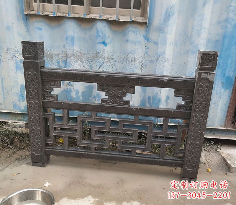 兰州集乐馆大理石栏板雕塑