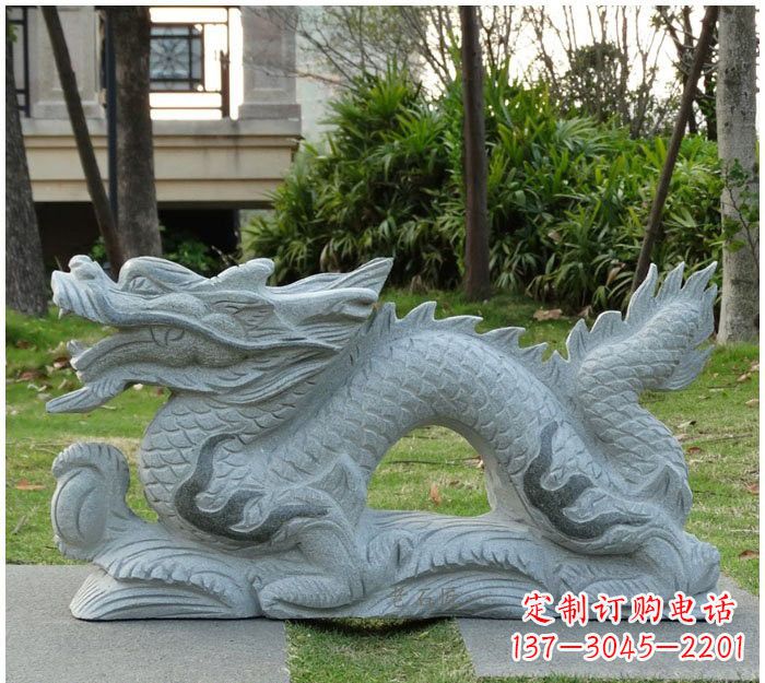 兰州精美雕刻的大理石龙雕塑