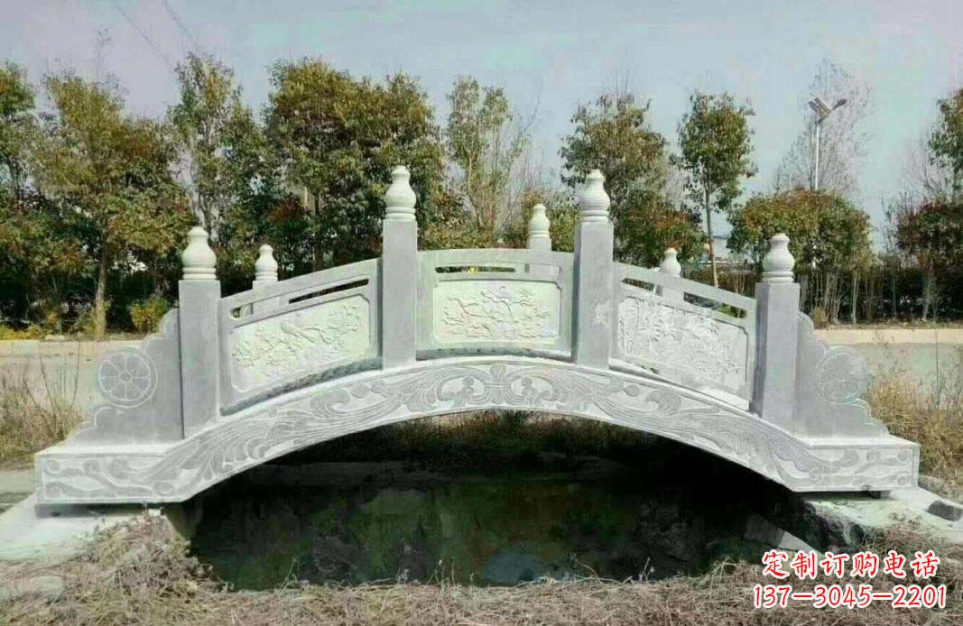 兰州 传承古朴,抒发艺术,精致石桥雕塑