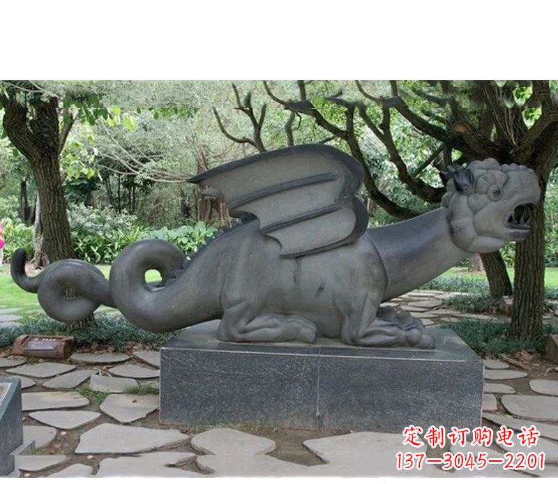 兰州领雕塑 - 公园级恐龙石雕