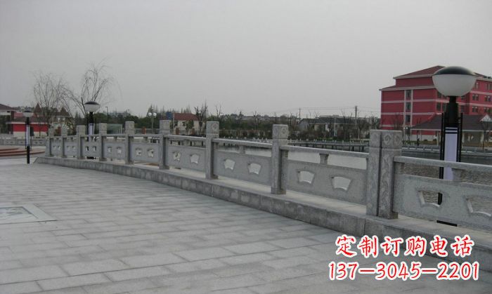 兰州公园仿古石栏板 (2)