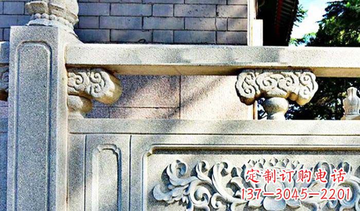 兰州公园仿古石栏板_2