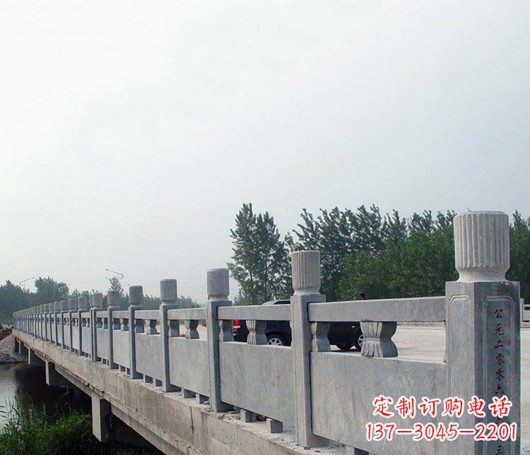 兰州公园仿古石栏板景观石雕 (2)