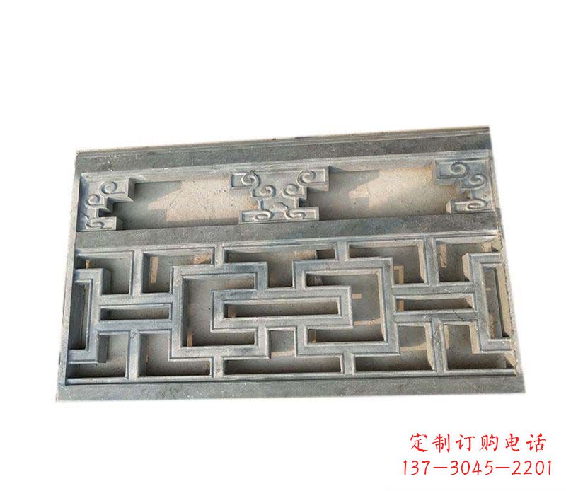 兰州公园仿古石栏板景观石雕