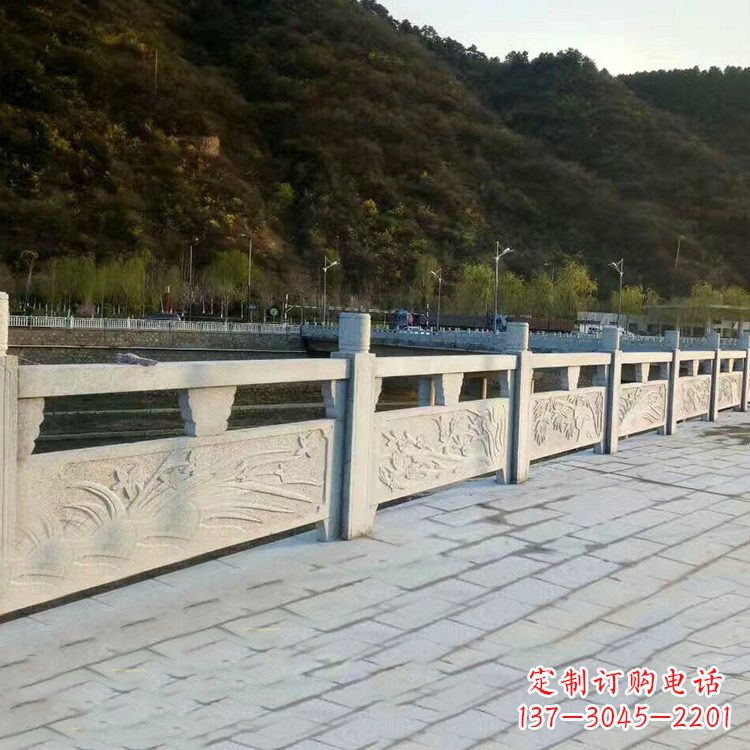 兰州公园花岗岩石栏板
