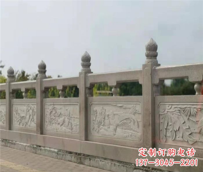 兰州泰山大理石浮雕栏板雕塑