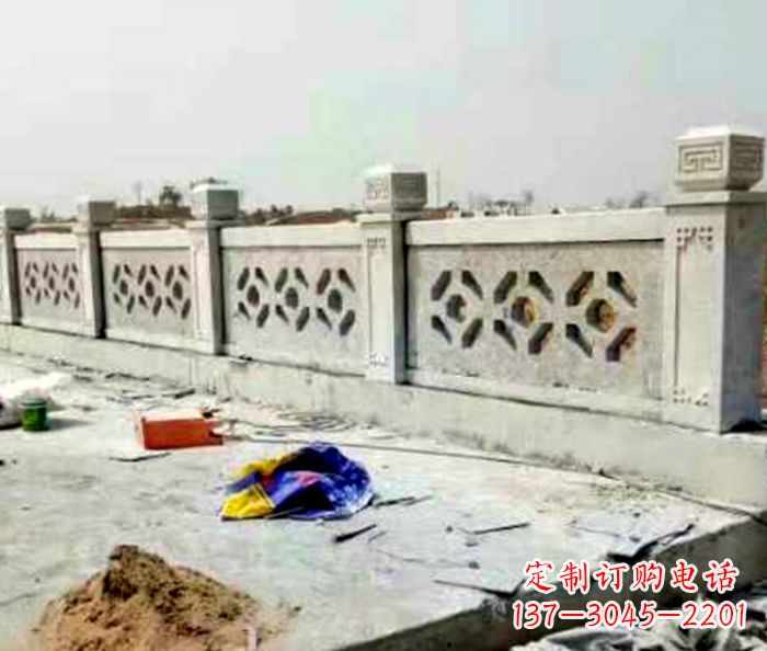 兰州公园大理石栏板石雕