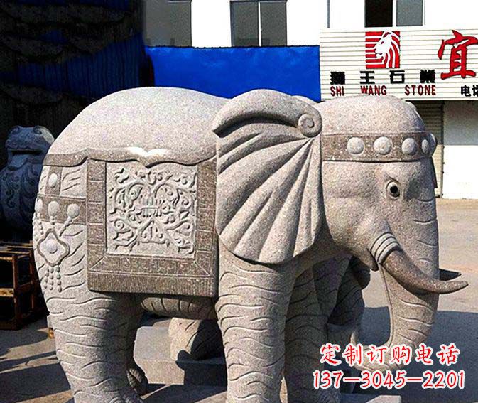 兰州高品质缅甸大象雕塑