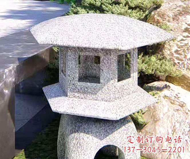 兰州石头雕塑灯——点亮公园之美