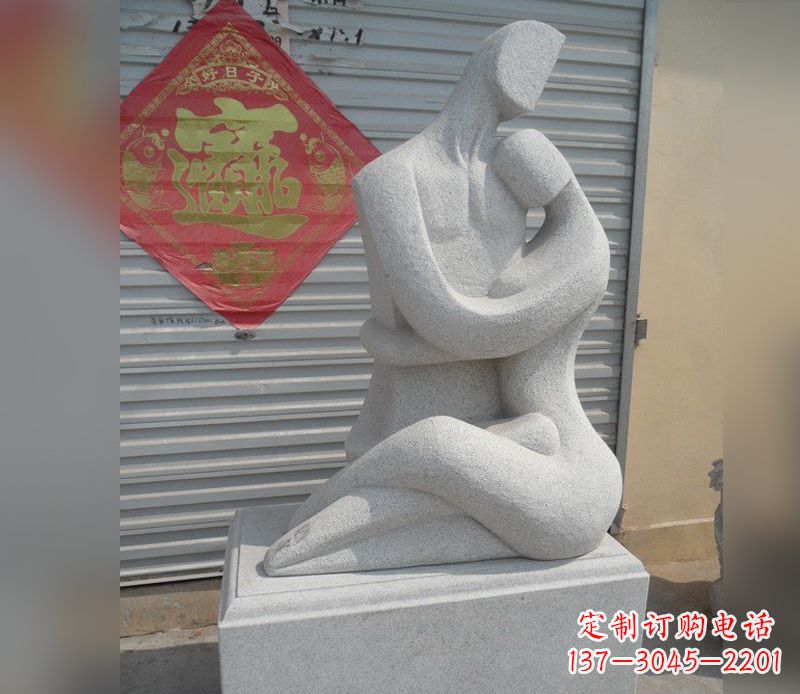 兰州唯美情侣雕塑