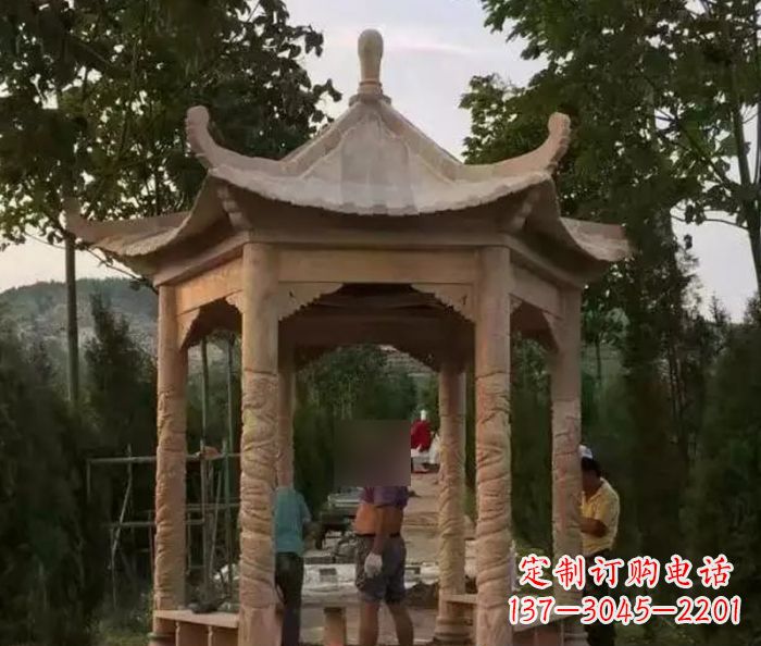 兰州中领雕塑凉亭雕塑