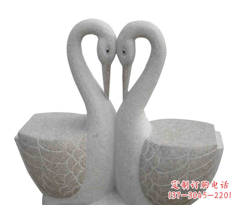 兰州艺术级天鹅石雕