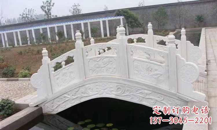 兰州拱桥石雕户外摆件园林景观雕塑