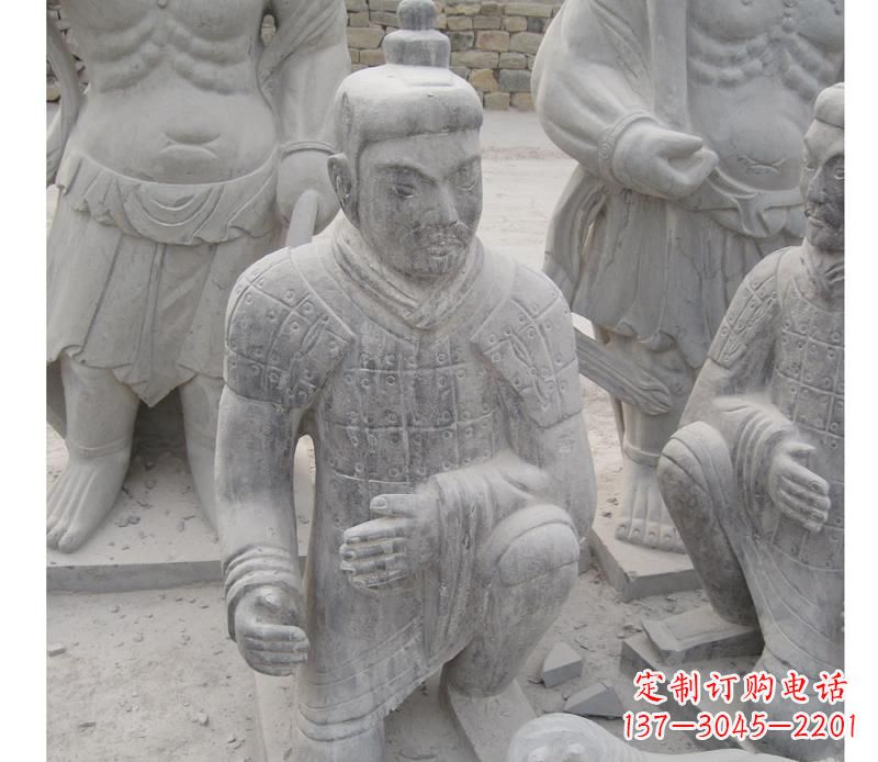 兰州精致兵马俑雕塑,给您的空间一丝古代历史