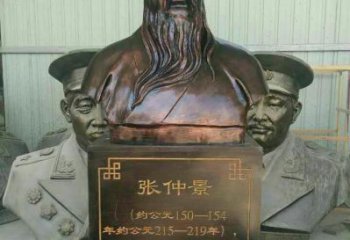 兰州医道神匠张仲景铜雕