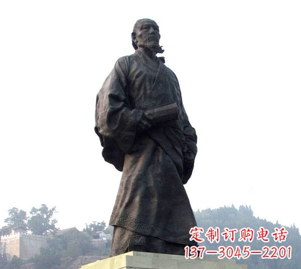 兰州中领雕塑司马迁雕像，正宗传承古代文化