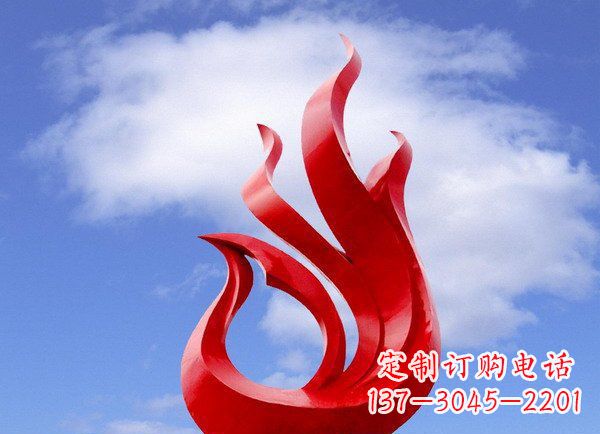 兰州华丽不锈钢凤凰雕塑