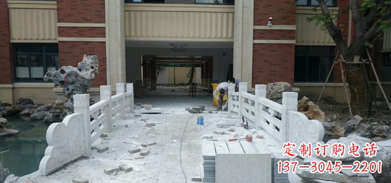 兰州汉白玉栏板安装雕塑