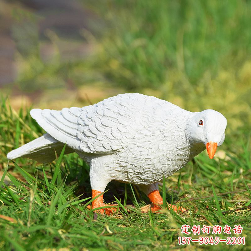 兰州中领雕塑：传递和平与爱的和平鸽雕塑