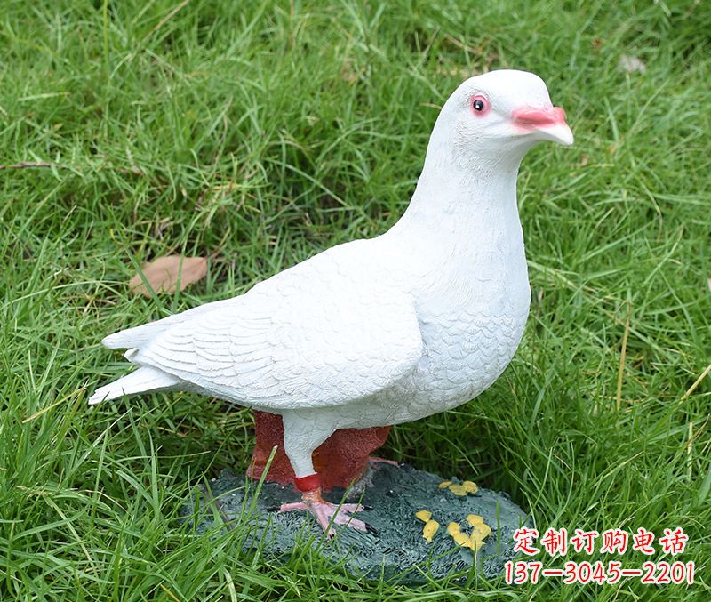 兰州和平鸽雕塑图片