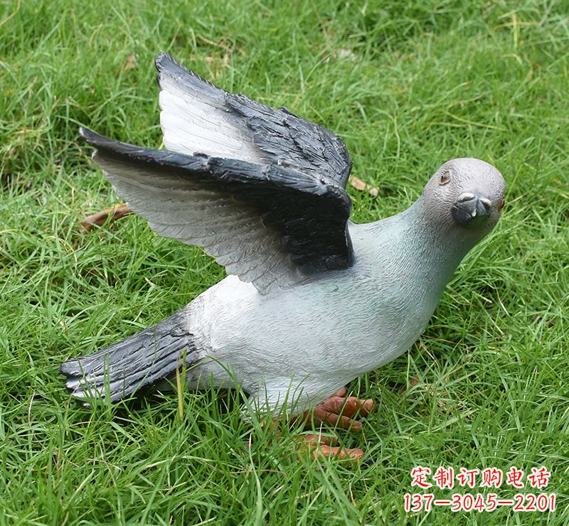 兰州和平鸽与橄榄叶雕塑