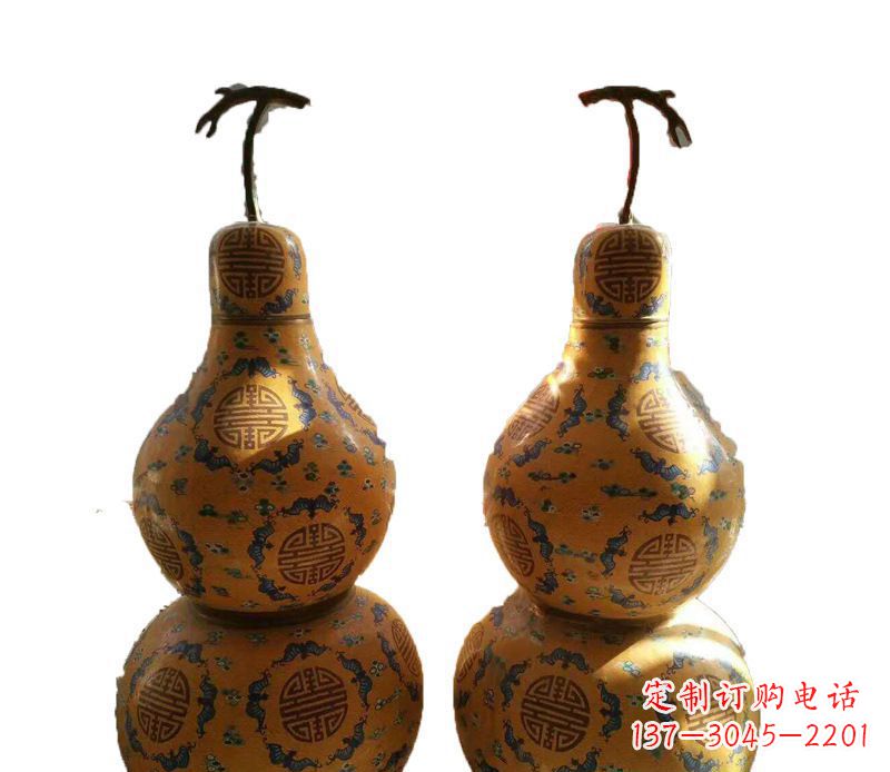 兰州葫芦铜雕