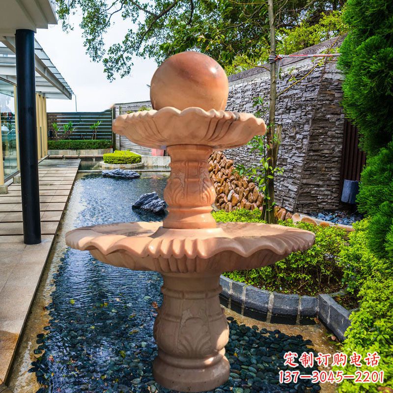 兰州花岗岩石雕风水球图片