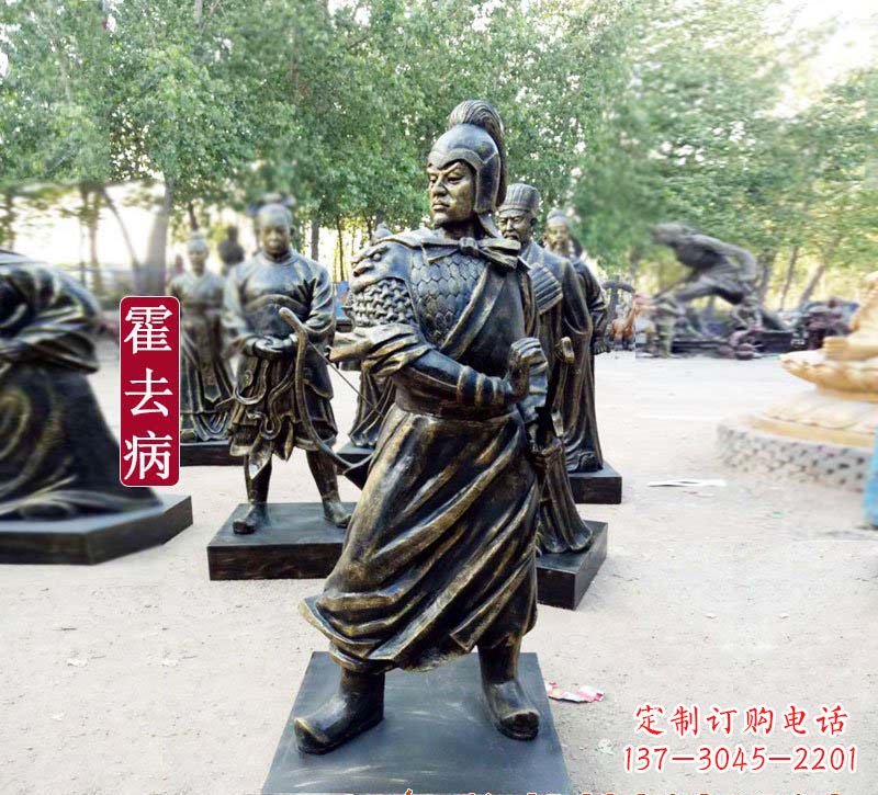 兰州纪念级霍去病铜雕,传承不凡的文化记忆