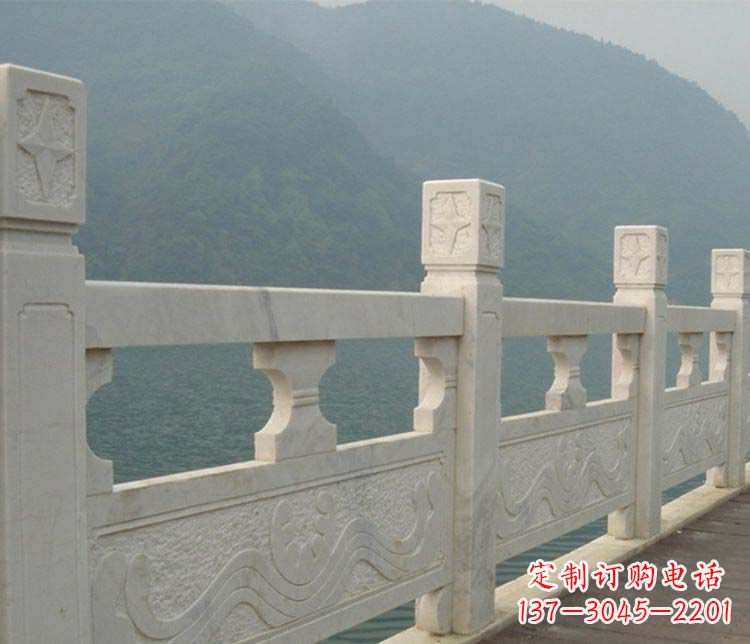 兰州中领雕塑:景区大理石栏板石雕