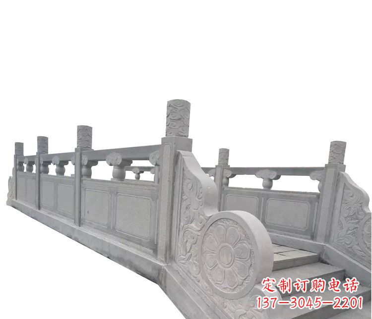 兰州中领雕塑精美的大理石栏板石雕
