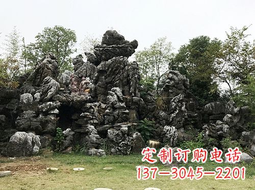 兰州灵璧石假山