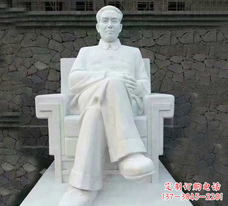 兰州刘少奇伟人坐像石雕